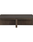 Folke - Rectangular Coffee Table - Dark Brown