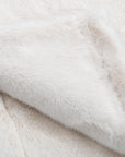 Throws - 50" x 70" TC Taiga Faux Fur Throw - Ivory