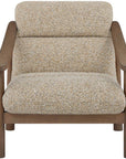 Colt - Occasional Chair - Beige / Dark Brown