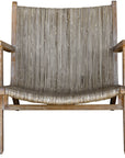 Aegea - Rattan Accent Chair - Light Brown