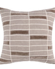 Modern Perspective - Breccia Pillow - Taupe