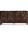 Lina - 4 Door Cabinet - Kona Brown