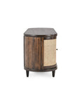 Teresa - 4 Door Buffet - Walnut / Natural Brown