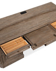 Work Your Way - Computer Credenza - Light Brown