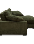 Plunge - Sectional - Dark Green