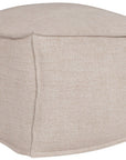Coastal Living Outdoor / Bottega - Ottoman Pouf, Special Order - Beige