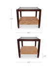 Beth - Side Table - Brown