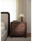 Mabel - Nightstand - Dark Brown