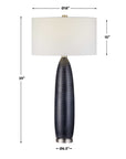 Cullen - Table Lamp - Gray Blue