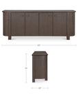 Loren - Sideboard - Dark Brown
