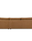 Burrow - Sleeper Sectional With Right Storage Chaise - Ginger