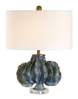 Ruffle Up - Table Lamp - Blue Green