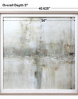 Essence - Framed Print - Beige
