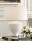 Maisie - White Table Lamp - White