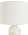 Anneli - Swirl Table Lamp - White