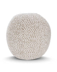 Villa Classics - Maris Round Pillow - Ivory / Natural