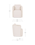 Cecil - Dining Chair - Warm White