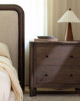 Mabel - Nightstand - Dark Brown