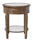 Raelynn - Wood Lamp Table - Light Brown