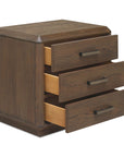 Caleb - Accent Nightstand - Dark Brown