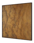 Burn - Hand Painted Canvas - Brown / Woodtone