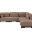 June - Dream Modular Sectional - Dark Brown