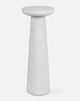 Lirra - Marble Drink Table - White