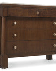 Archives - Four-Drawer Chest - Dark Brown