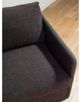 Teller - Accent Chair - Warm Black