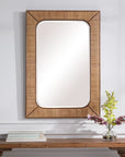 Tahiti - Rattan Mirror - Light Brown