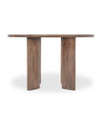 Lia - Round Dining Table - Dark Brown
