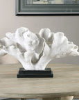 Blade Coral - Statue - White