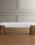 Thorian - Bench - Brown / Off-White