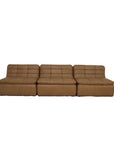 Lino - Armless Modular Sofa - Tan