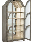 Alfresco - Costa Display Cabinet - Dark Gray