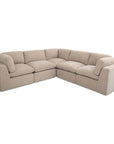 Cates - Classic L Modular Sectional - Pebble