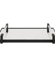 Deki - Mirrored Tray - Black