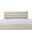 Sebastion - King Storage Bed - Cream