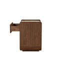 Enns - Nightstand - Dark Brown