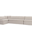 Fable - Slipcover Dining Banquette L-Shape - Beige