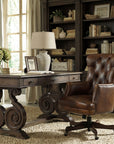 EC - Bradley Executive Swivel Tilt Chair - Dark Brown