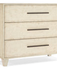Melange - Saffron 3-Drawer Chest - Beige