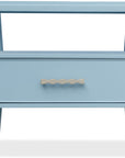 Commerce And Market - Sola One-Drawer Nightstand - Blue