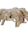 Cypress - Root Coffee Table - Natural White Wash