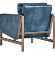 Chazzie - Club Chair - Ocean Blue
