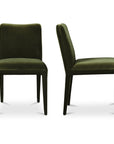 Calla - Velvet Dining Chair (Set of 2) - Green