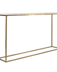 Redmond - Sofa Counter Table - Gold / White