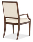 Archives - Upholstered Arm Chair - Beige / Brown