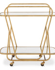 Swain - Brass Serving Cart
