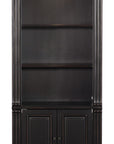 Telluride - Bunching Bookcase (With Doors) - Black